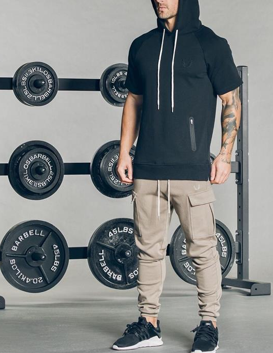 Men's Athletic Camo Joggers for Running and Training
