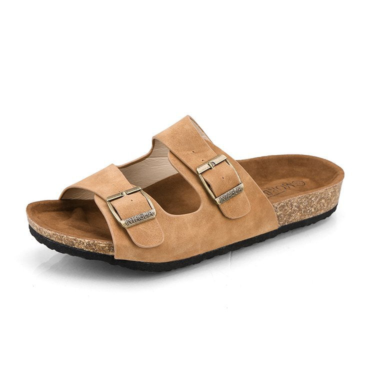 Thick-Sole Lazy Slippers for Comfort and Style