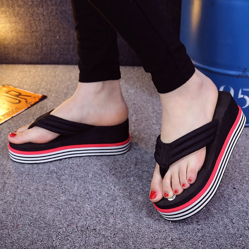 Beach Non-slip Platform Slippers for Fashion Outdoors