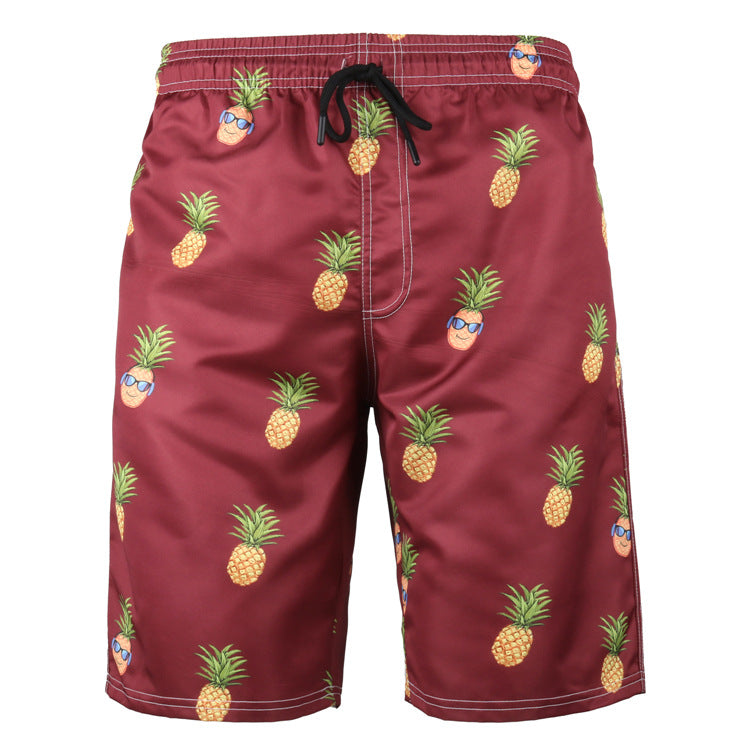 Men's Flamingo Print Beach Shorts and Sports Pants
