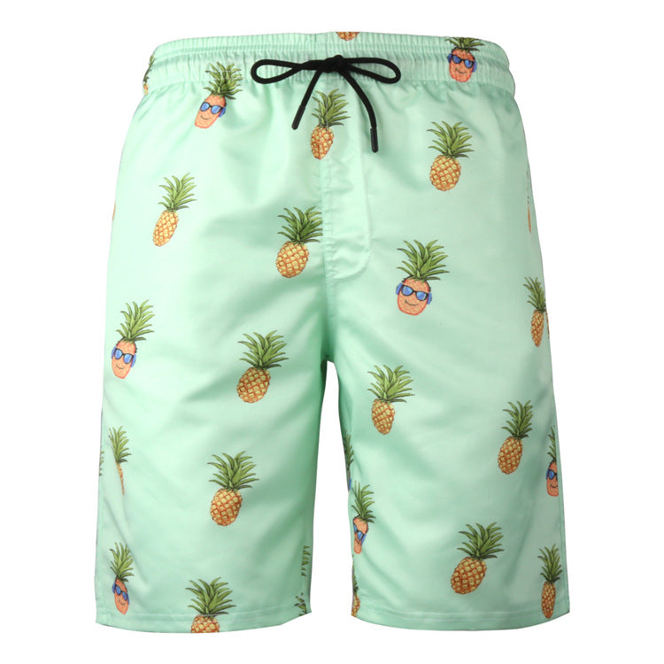 Men's Flamingo Print Beach Shorts and Sports Pants