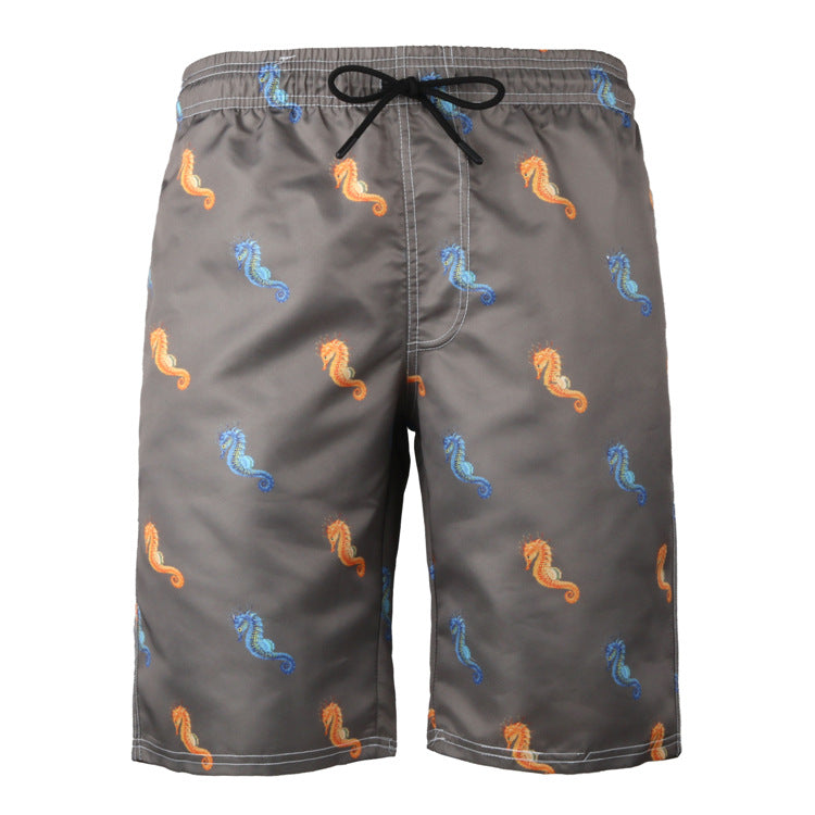 Men's Flamingo Print Beach Shorts and Sports Pants